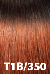 T1B/350 (OMBRE Schwarz Rot)